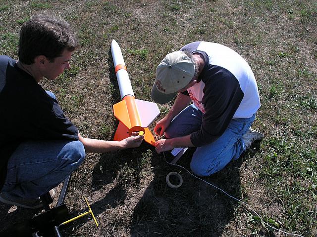 Scott helps steady my aim