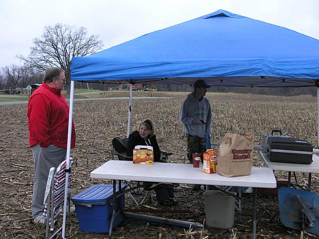 The refreshment counter