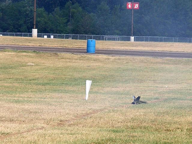 The motor needed for staging failed to light.