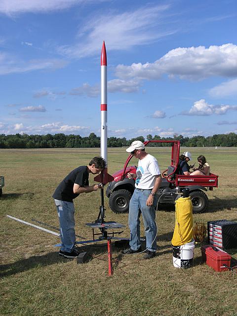 Scott and Tony prep Tony's Dynomite