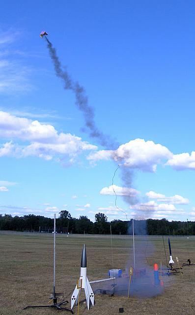 Izzy's  first rocket