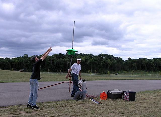 Scott and Tony prepping the Wocket
