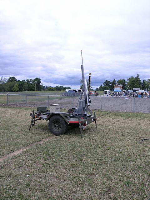 Ed Schwerkolt's ASP launcher with an Hawk on the rail
