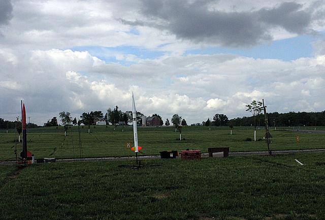 (L-R) My Falcon, Gabe's Nike Smoke, and Jim Fustini's Alarm