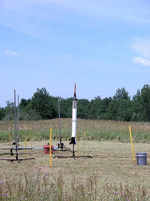 Matt Johnson's 1/13th scale Mercury Redstone