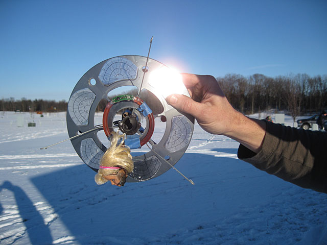 Perfect CHAD stage flight, but Barbie lost her head.