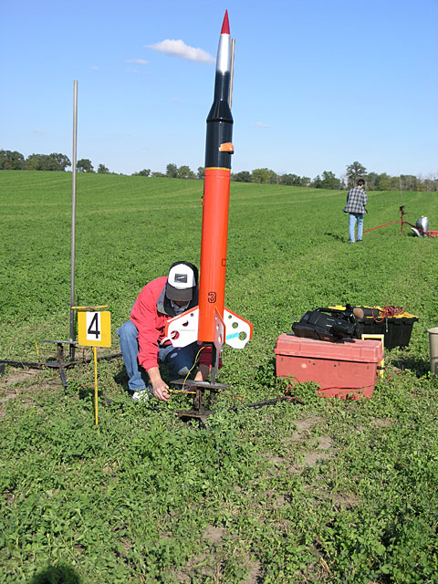 Tom Kurecka preps his Penetrator