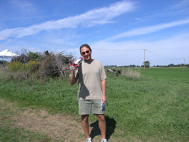 Mark Chrumka paid a visit and had several really nice flights like this Patriot