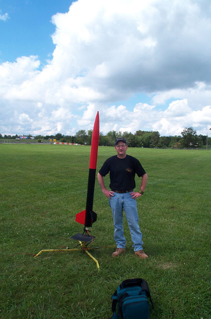 Buzz Nau and a THOY Falcon