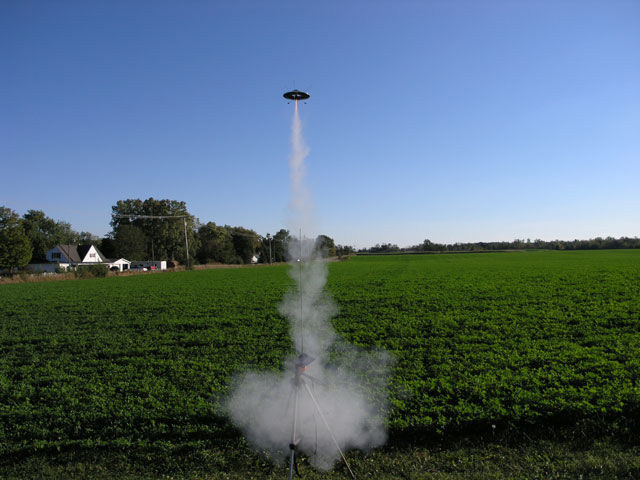 Quest UFO launch at home