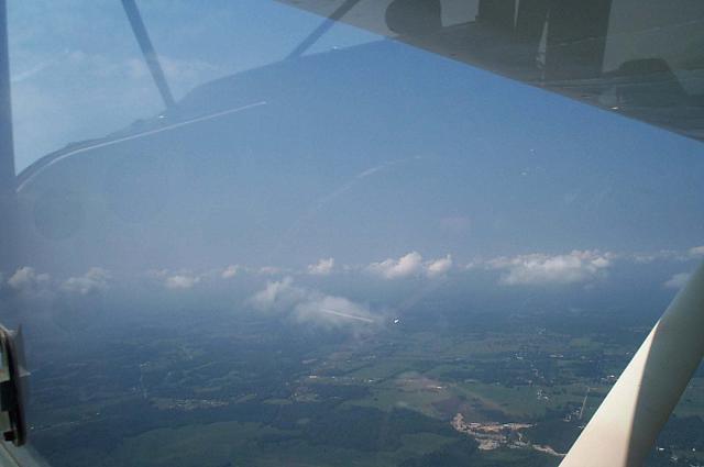 Kentucky countryside - here come the clouds