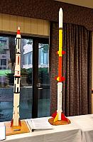 Mark's Athena H (L) and Flying I Beam Kids Argo D-8 (R)