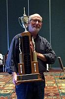 Me and the LAC Trophy for best newsletter of the year