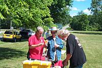 Andy and Suzanne prep their secret weapon.... the Alpha III