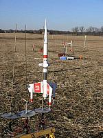 My QModeling MRS Starship Vega awaiting launch