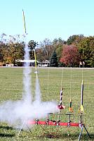 Skywriter Drag Race - Emily Tucker (lane 1) and Eldred Pickett (lane 2)