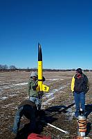 Prepping Fred's Goblin (gratuitous butt shot courtesy of Scott)