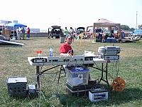 Scott mans the RSO table