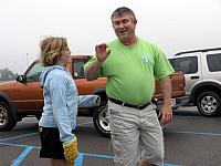 Dale's getting chastised.