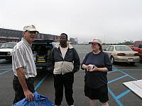 Tony, Eldred, and Kathy still trying to wake up