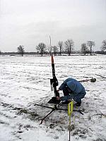 Tom prep's his scratch built Bomarc