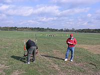 Eldred and Tom prepping stuff for the LPR racks