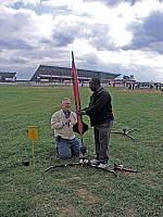 Dean and Eldred prep Dean's L2 cert flight