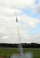 Tom's Nike Defender. Beautiful flight, but no ejection from the Ellis motor