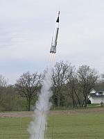 Sigma 7 tribute launch. Note - I had some fun with this photo in Photoshop. :)