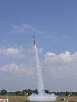 Bill Bertoldi's Purple rocket on a redline