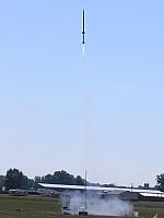 A two stage Black Brant that screamed