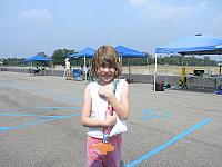 Kelsea and her first rocket