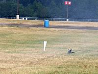 The motor needed for staging failed to light.