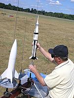 Tom and his orginal Centuri Saturn 1b Apollo 7