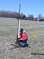 Tom prep's his Nike Smoke