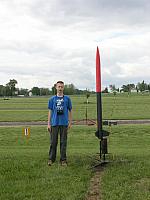 Sam and his L1 cert rocket