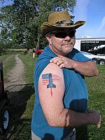 Dale's latest tat work