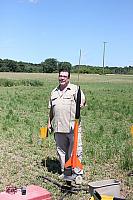 Art and his Estes Pro Series II Ventris