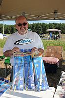 Mike with several future kit releases. They were all very cool looking!