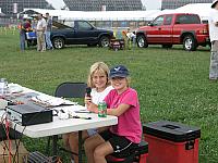 LCO's in training. Alexis (L) and Emma (R) Sadowski