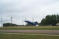 F11F Tiger in Blue Angels colors (north side entrance)