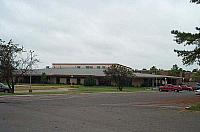Old chow hall. Now a rec center