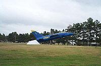 F11F Tiger in Blue Angels colors (north side entrance)