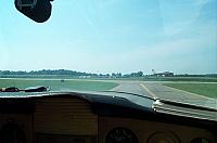 Waiting to back taxi